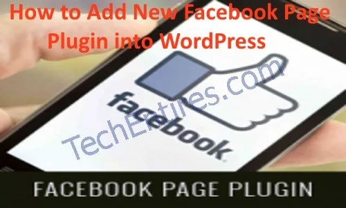 How to Add New Facebook Page Plugin into WordPress