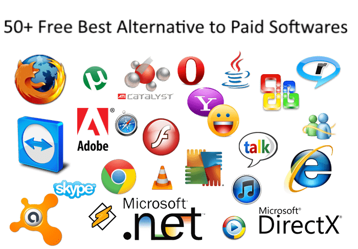 50+ Free Best Alternate to Paid Software