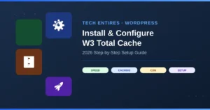 how to configure W3 Total Cache