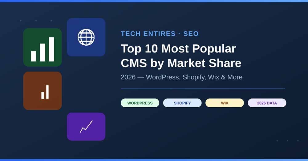 Top 10 Most Popular CMS by Market Share (2026) most popular CMS by market share Top 10 Most Popular CMS by Market Share (2026)