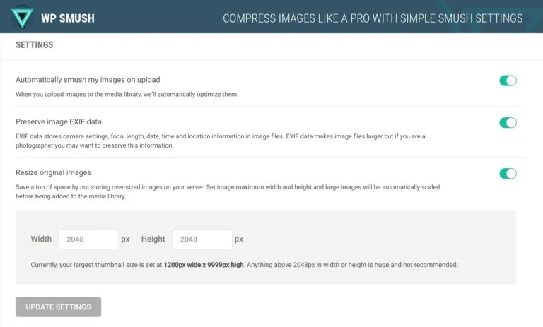 Smush Image Compression and Optimization