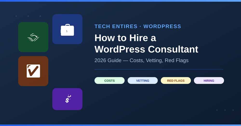How to Hire a WordPress Consultant (2026 Guide) how to hire a WordPress consultant How to Hire a WordPress Consultant (2026 Guide)