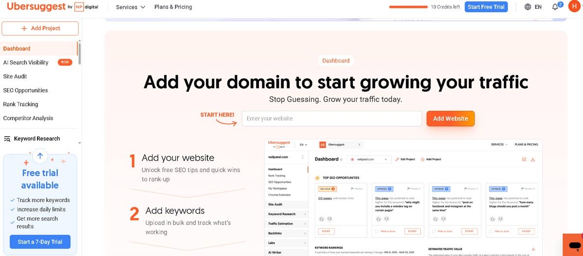Ubersuggest-keyword-research-and-competitor-analysis