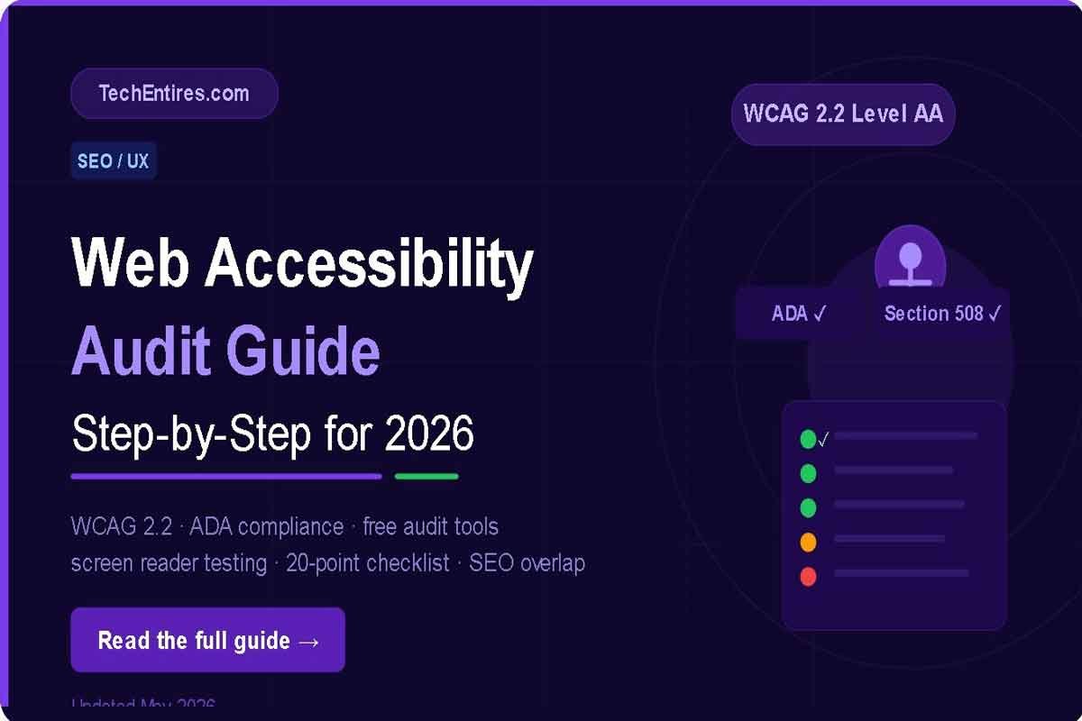 How to Do a Web Accessibility Audit in 2026 (Free Tools)