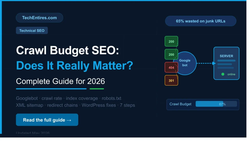 crawl budget SEO