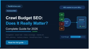 Crawl Budget SEO: Does It Exist, Does It Matter, and How to Fix It (2026) crawl budget seo