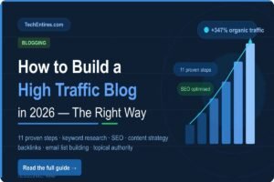 How to Build a High Traffic Blog