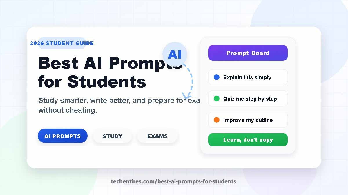 Best AI Prompts for Students in 2026