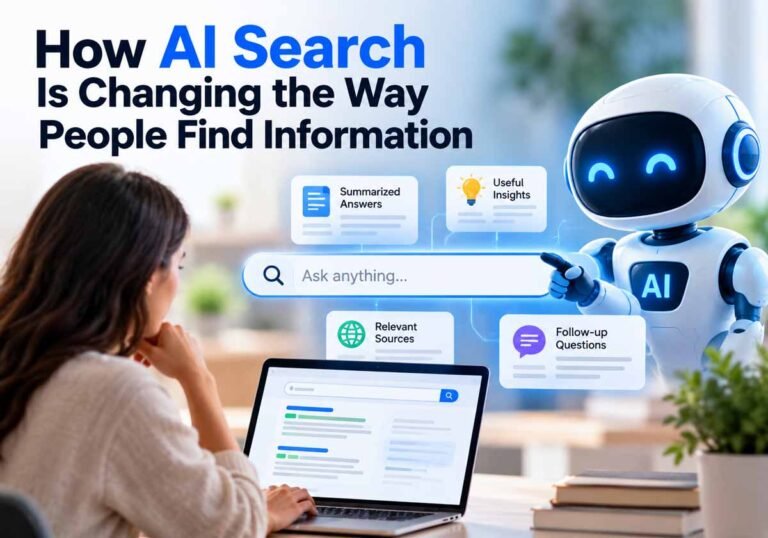 how AI search is changing the way people find information